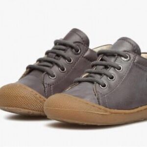 NWT Naturino Cocoon brown leather first steps toddler Lace-Up Shoes sz 21 5 $82